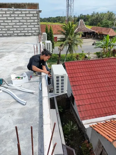Proses Service AC